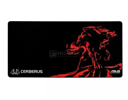 Коврик для мыши ASUS Cerberus Mat XXL, 900x440 мм, Черный/Красный 90YH01C1-BDUA00