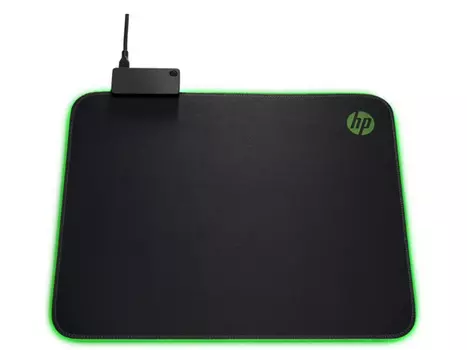 Коврик для мыши игровой HP Pavilion 400, 350x280 мм, USB, Черный 5JH72AA