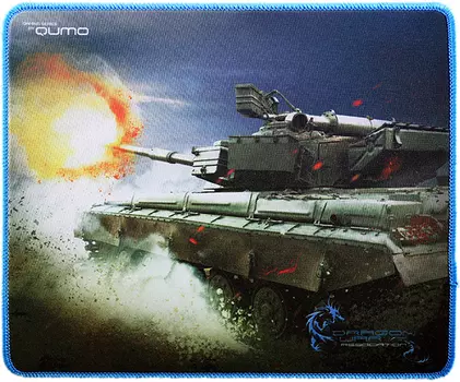 Коврик для мыши игровой Qumo Tank, 280x230 мм, Рисунок 20974