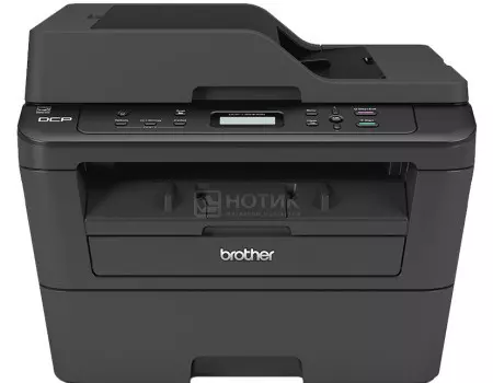 МФУ лазерное монохромное Brother DCP-L2540DNR, A4, ADF, 30 стр/мин, 32Мб, USB, LAN, Черный DCPL2540DNR1