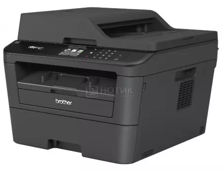 МФУ лазерное монохромное Brother MFC-L2720DWR, A4, ADF, 30стр/мин, 64Мб, USB, Дуплекс, Факс, LAN, Wi-Fi, Черный MFCL2720DWR1