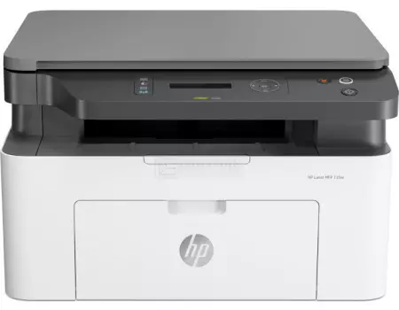 МФУ лазерное монохромное HP Laser 135w, A4, 20 стр/мин, USB, 128Gb, Wi-Fi, Белый/Серый 4ZB83A