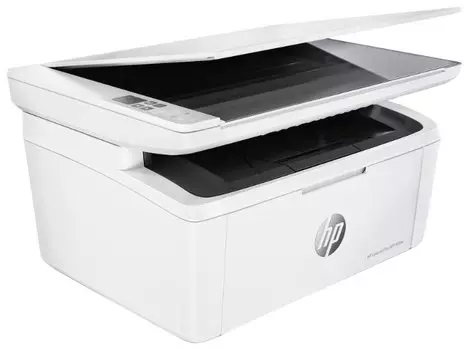 МФУ лазерное монохромное HP LaserJet Pro M28w, A4, 18стр/мин, 32Мб, USB, Wi-Fi Белый W2G55A