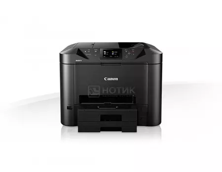 МФУ струйное цветное Canon Maxify MB5440 A4, ADF, Duplex, 24/15.5 стр/мин Wi-Fi, USB 2.0, RJ-45, факс, Черный 0971C007