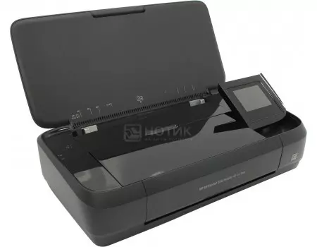 МФУ струйный цветной HP Officejet 252 Mobile Printer, A4, 10/7 стр./мин, 256Мб, USB, BT, WiFi, 1050мАч Черный N4L16C