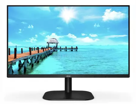 Монитор 23,8" AOC 24B2XHM2, FHD, VA, HDMI, VGA, Черный 24B2XHM2