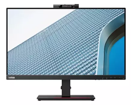 Монитор 23,8" Lenovo ThinkVision T24v-20, FHD, IPS, HDMI, DP, VGA, 3xUSB 3.2, WebCam,Черный 61FCMAT6EU