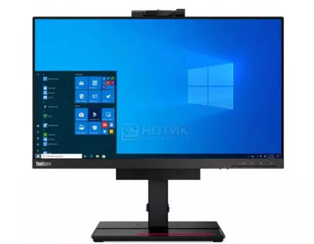 Монитор 23,8" Lenovo TIO 24, FHD, IPS, 1xDP, 2xUSB Черный 11GEPAT1EU