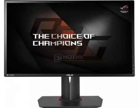 Монитор 24" ASUS ROG PG248Q, FHD, TN, 3D Vision, DP, HDMI, 2xUSB 3.0 Черный 90LM02J0-B01370