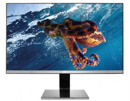 Монитор 25" AOC Q2577PWQ, QHD, IPS, HDMI, VGA, DP, DVI, Черный/Серебристый Q2577PWQ