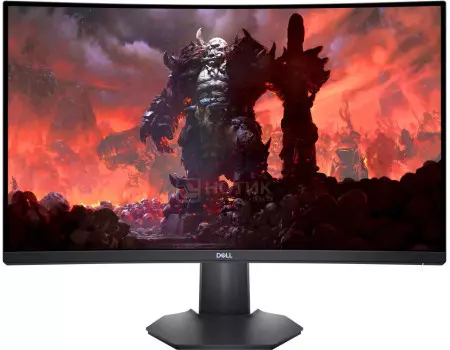 Монитор 27" Dell S2722DGM, QHD, VA, Curved, DP, 2xHDMI, Черный 2722-4956