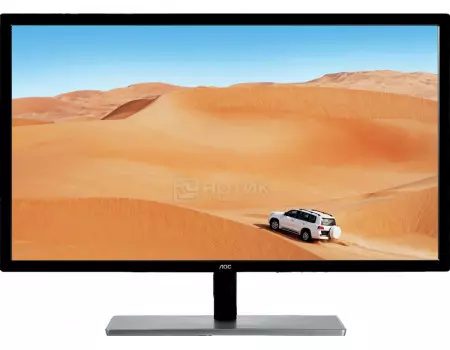 Монитор 31,5" AOC Q3279VWFD8, QHD, IPS, HDMI, DP, VGA, DVI, Черный/Серебристый Q3279VWFD8
