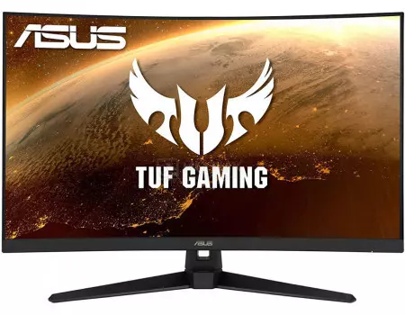 Монитор 31,5" ASUS TUF Gaming VG328H1B, FHD, VA, Curved, HDMI, DP, VGA, Черный 90LM0681-B01170