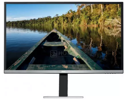 Монитор 32" AOC Q3277PQU, QHD, MVA, HDMI, VGA, DP, DVI, 2xUSB 3.0, 2xUSB 2.0 Черный/Серебристый Q3277PQU