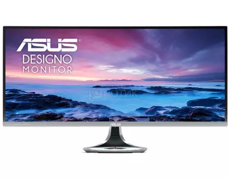 Монитор 34" ASUS Designo MX34VQ, UWQHD, VA, Curved, 3xHDMI, DP, Серый 90LM02M0-B01170