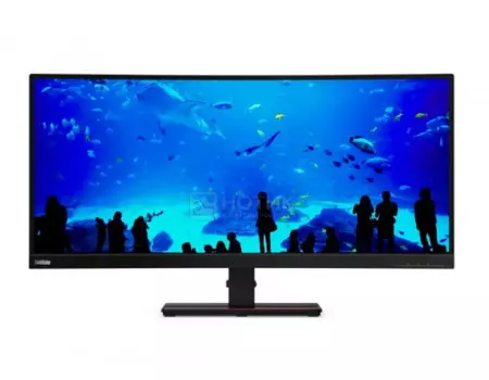 Монитор 34" Lenovo ThinkVision T34w-20, UWQHD, VA, Curved, HDMI, DP, 1xUSB Type-C, 4xUSB 3.2, Черный 61F3GAT1EU