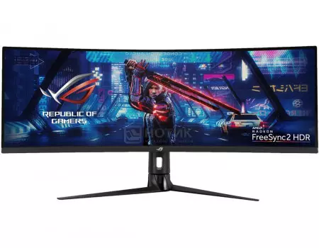 Монитор 43,4" ASUS ROG Strix XG43VQ, 3.8K , VA, Curved, 2xHDMI, 1xDP, 2xUSB 3.0 Черный 90LM0580-B01170