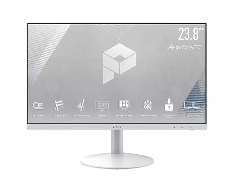 Моноблок AIO MSI PRO AP241 11M-435RU 9S6-AE0312-680 (23.8", Pentium Dual Core G6405, 4Gb/ SSD 128Gb, UHD Graphics 610) Белый