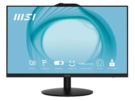 Моноблок AIO MSI PRO AP272 12M-096XRU 9S6-AF8311-096 (27", Core i3 12100, 8Gb/ SSD 512Gb, UHD Graphics 730) Черный