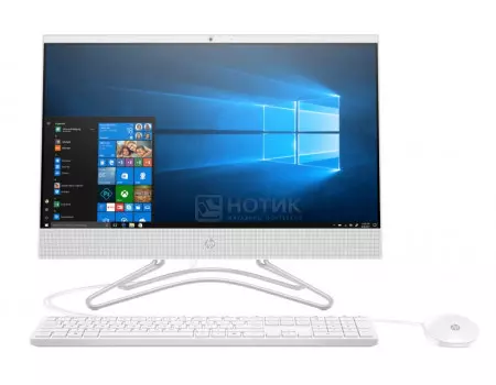 Моноблок HP 22-c0101ur (21.50 IPS (LED)/ A9-Series A9-9425 3100MHz/ 4096Mb/ HDD+SSD 1000Gb/ AMD Radeon 520 2048Mb) MS Windows 10 Home (64-bit) [6PB86EA]