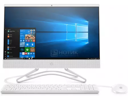 Моноблок HP 22-c0105ur (21.50 IPS (LED)/ A4-Series A4-9125 2300MHz/ 4096Mb/ HDD 500Gb/ AMD Radeon R3 series 64Mb) MS Windows 10 Home (64-bit) [6PK36EA]