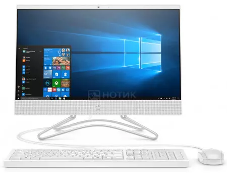 Моноблок HP 22-c0138ur (21.50 IPS (LED)/ Core i5 9400T 1800MHz/ 4096Mb/ Hybrid Drive 1000Gb/ NVIDIA GeForce® MX110 2048Mb) MS Windows 10 Home (64-bit) [8TZ61EA]