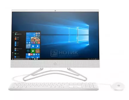Моноблок HP 24-f0144ur (23.80 IPS (LED)/ Core i7 9700T 2000MHz/ 16384Mb/ SSD / NVIDIA GeForce® MX110 2048Mb) MS Windows 10 Home (64-bit) [7KF38EA]