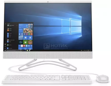 Моноблок HP 24-f0163ur (23.80 IPS (LED)/ Core i5 9400T 1800MHz/ 4096Mb/ Hybrid Drive 1000Gb/ Intel UHD Graphics 630 64Mb) MS Windows 10 Home (64-bit) [8TY27EA]