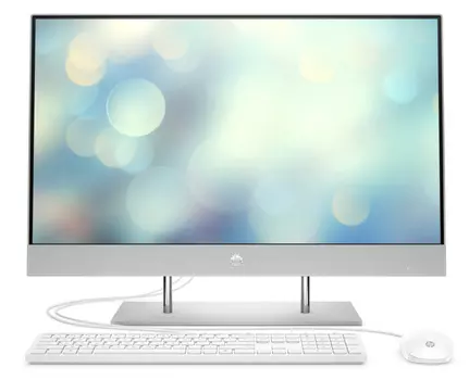 Моноблок HP 27-dp0017ur 14Q50EA (27", Ryzen 3 4300U, 4Gb/ SSD 256Gb, Radeon Graphics) Серебристый