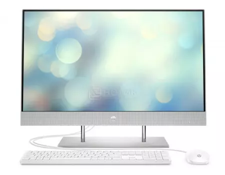 Моноблок HP 27-dp1007ur (27.00 IPS (LED)/ Core i7 1165G7 2800MHz/ 16384Mb/ SSD / Intel Iris Xe Graphics 64Mb) MS Windows 10 Home (64-bit) [2X4U8EA]