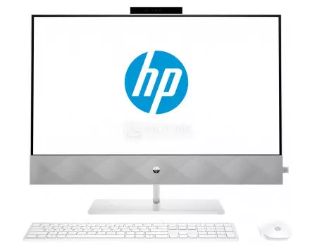 Моноблок HP Pavilion 27-d0007ur (27.00 IPS (LED)/ Core i3 10300T 3000MHz/ 4096Mb/ SSD / Intel UHD Graphics 64Mb) MS Windows 10 Home (64-bit) [14Q42EA]