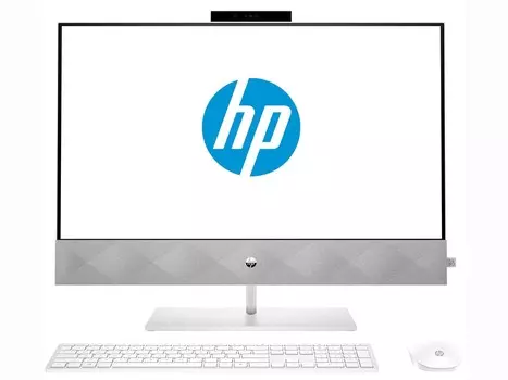 Моноблок HP Pavilion 27-d1019ur 5D283EA (27", Core i5 11500T, 8Gb/ SSD 512Gb, GeForce® MX350) Белый