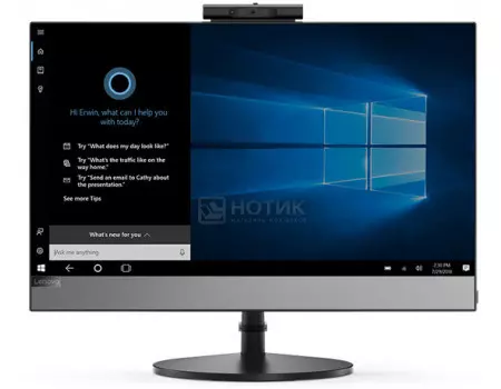 Моноблок Lenovo V530-22 (21.50 IPS (LED)/ Core i3 8100T 3100MHz/ 4096Mb/ SSD / Intel UHD Graphics 630 64Mb) MS Windows 10 Professional (64-bit) [10US007WRU]