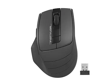 Мышь беспроводная A4Tech Fstyler FG30S, 2000dpi, Wireless/USB, Серый, FG30S GREY