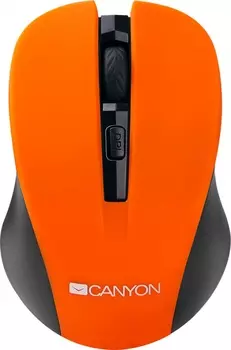 Мышь беспроводная Canyon CNE-CMSW1, 800/1000/1200dpi, Оранжевый CNE-CMSW1O