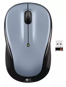 Мышь беспроводная Logitech M325 Light Silver, 1000dpi, Wireless, Светло-серый, 910-002334