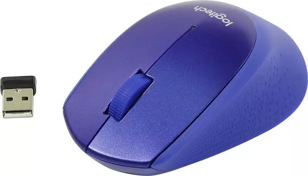 Мышь беспроводная Logitech M330 , 1000dpi, Синий 910-004910