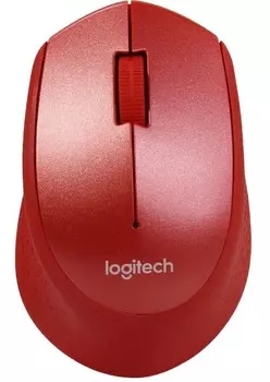 Мышь беспроводная Logitech M330 Silent Plus Red, 1000dpi, Wireless, Красный, 910-004911