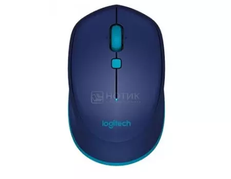 Мышь беспроводная Logitech M535 Blue, 1000dpi, Bluetooth, Синий, 910-004531