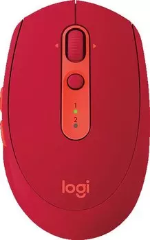 Мышь беспроводная Logitech M590 Multi-Device Silent, Wireless/Bluetooth, 1000dpi, Красный 910-005199