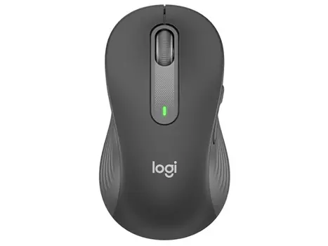 Мышь беспроводная Logitech Signature M650 L LEFT, 4000dpi, Bluetooth/USB, Графитовый, 910-006239