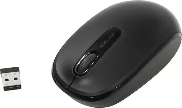 Мышь беспроводная Microsoft Wireless Mobile Mouse 1850, 1000dpi, Черный 7MM-00002