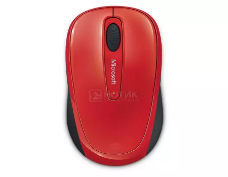 Мышь беспроводная Microsoft Wireless Mobile Mouse 3500, 1000dpi, Wireless, Красный GMF-00293K