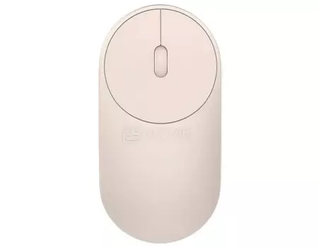 Мышь беспроводная Xiaomi Mi Portable Mouse Gold, Bluetooth/USB Wireless, 1200dpi, Золотистый HLK4008GL