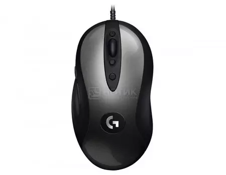 Мышь проводная Logitech G MX518 Legendary Hero, 16000dpi, USB, Черный/Серый, 910-005544