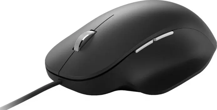 Мышь проводная Microsoft Lion Rock Ergonomic, 1000dpi, USB, Черный RJG-00010