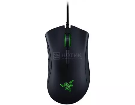 Мышь проводная Razer DeathAdder Elite, USB, 16000dpi, Черный RZ01-02010100-R3G1