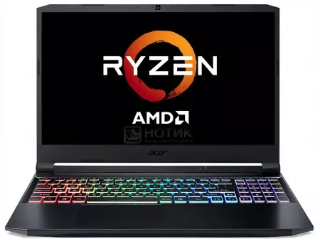 Ноутбук Acer Nitro 5 AN515-45-R5S3 (15.60 IPS (LED)/ Ryzen 7 5800H 3200MHz/ 16384Mb/ SSD / NVIDIA GeForce® RTX 3060 для ноутбуков 6144Mb) MS Windows 10 Home (64-bit) [NH.QBCER.00B]