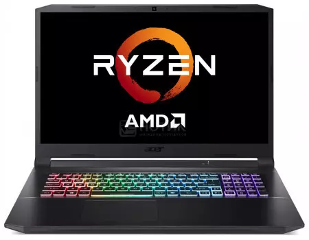 Ноутбук Acer Nitro 5 AN517-41-R7PN (17.30 IPS (LED)/ Ryzen 7 5800H 3200MHz/ 16384Mb/ SSD / NVIDIA GeForce® RTX 3080 для ноутбуков 8192Mb) MS Windows 10 Home (64-bit) [NH.QBHER.00H]