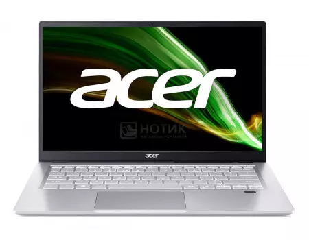 Ноутбук Acer Swift 3 SF314-511-38EL (14.00 IPS (LED)/ Core i3 1115G4 3000MHz/ 8192Mb/ SSD / Intel Iris Xe Graphics 64Mb) MS Windows 10 Home (64-bit) [NX.ABLER.001]